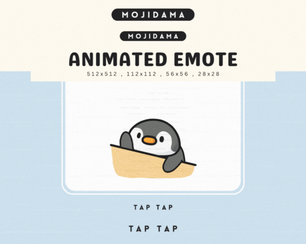 Penguin Tap Tap Emotes