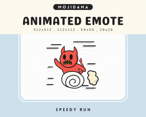 Devil Speedy Run Emotes