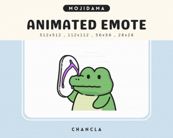Croco Chancla Emotes