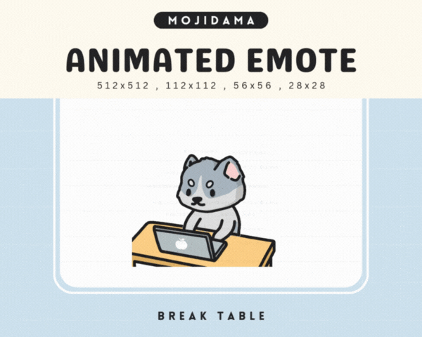 Husky Break Table Emotes