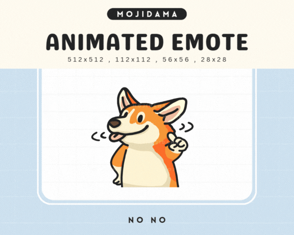 Corgi No No Emotes