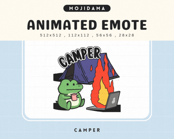 Croco Camper Emotes