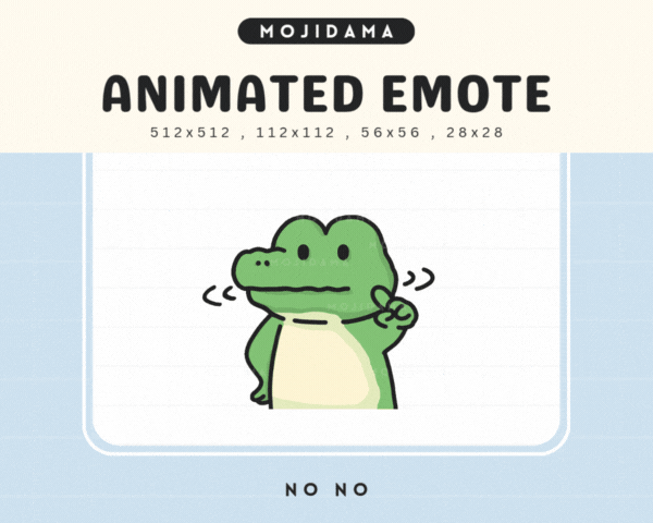 Croco No No Emotes