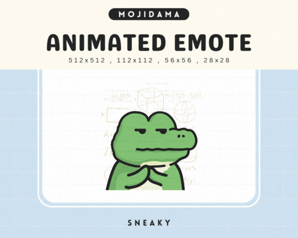 Croco Sneaky Emotes