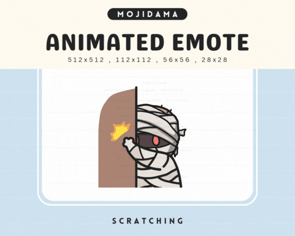 Mummy Scratchy Emotes