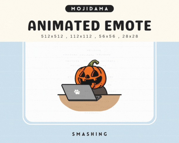 Pumpkin Smashing Emotes