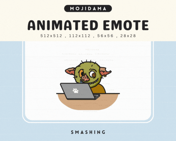 Goblin Smashing Emotes