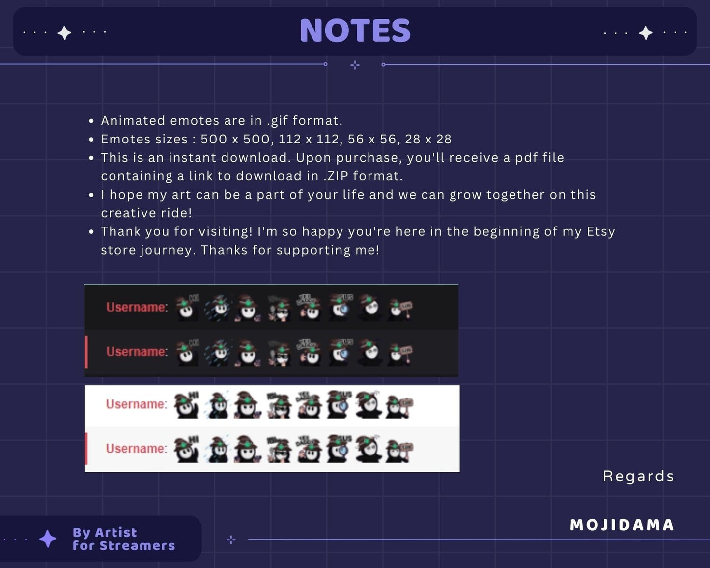 Masked Ghost Animated Emotes: Twitch, Discord, Kick (GIF/ZIP)