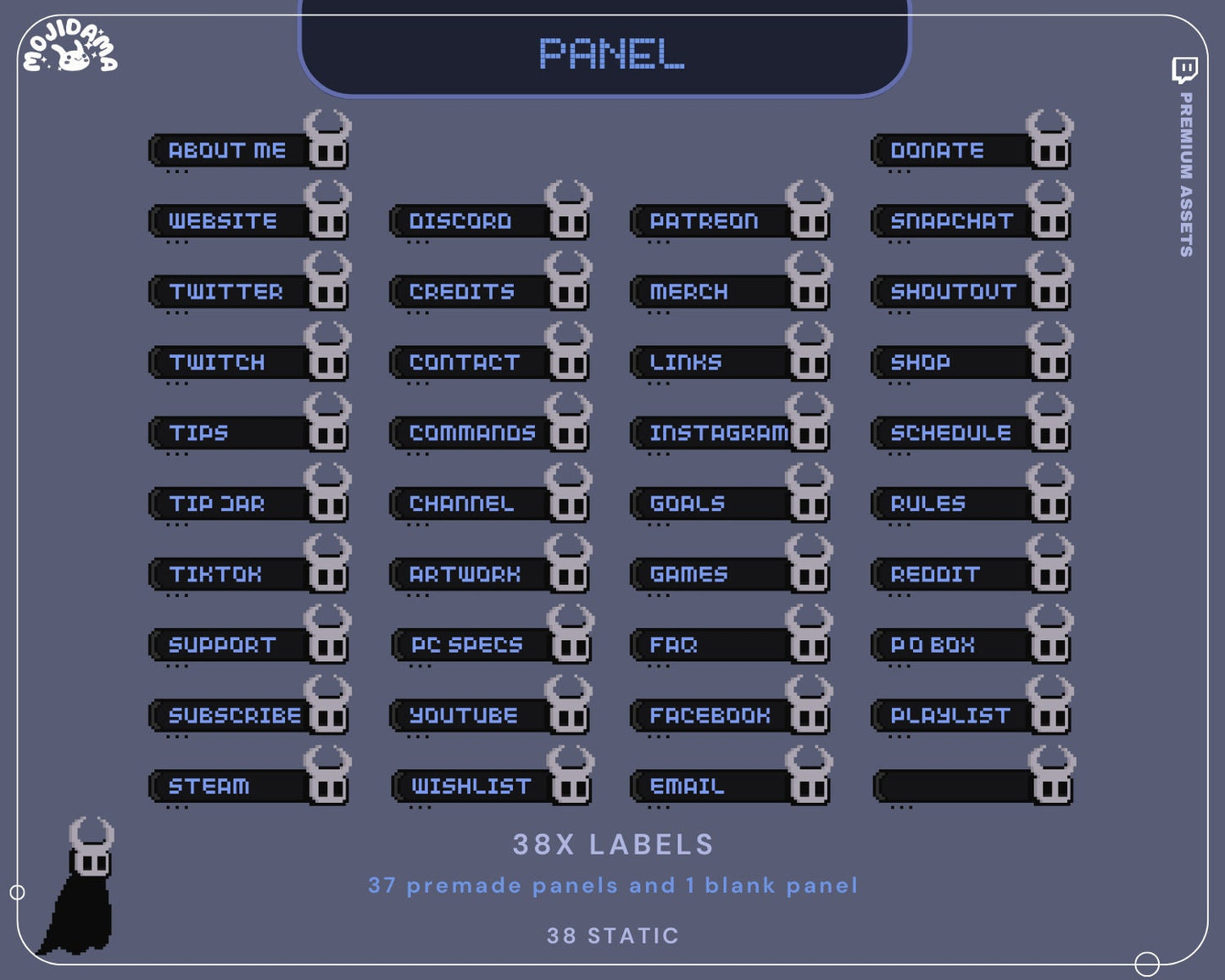 Halloween Stream Animation Overlay Animated Ghost Twitch Streaming Full Package Dark Aesthetic Lofi Streamer Pack Cozy Bundle Spooky Demon