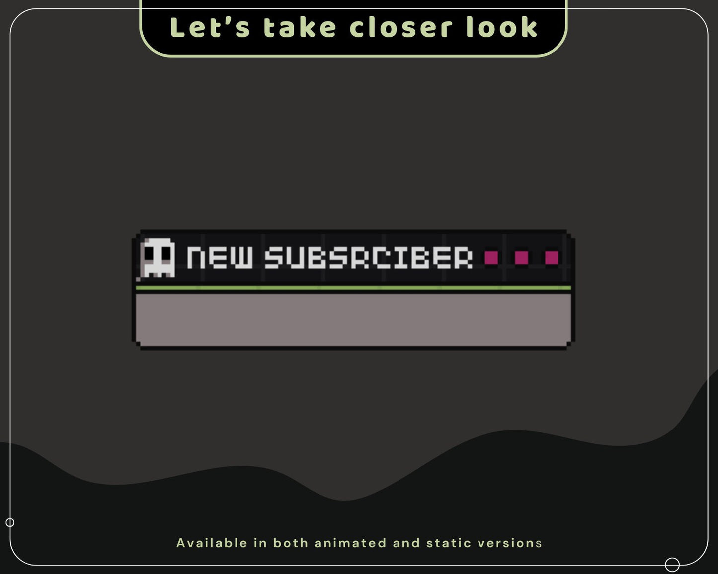 Ghost Halloween Animated Twitch Alerts: Spooky Y2K Stream Overlay (Digital Download)
