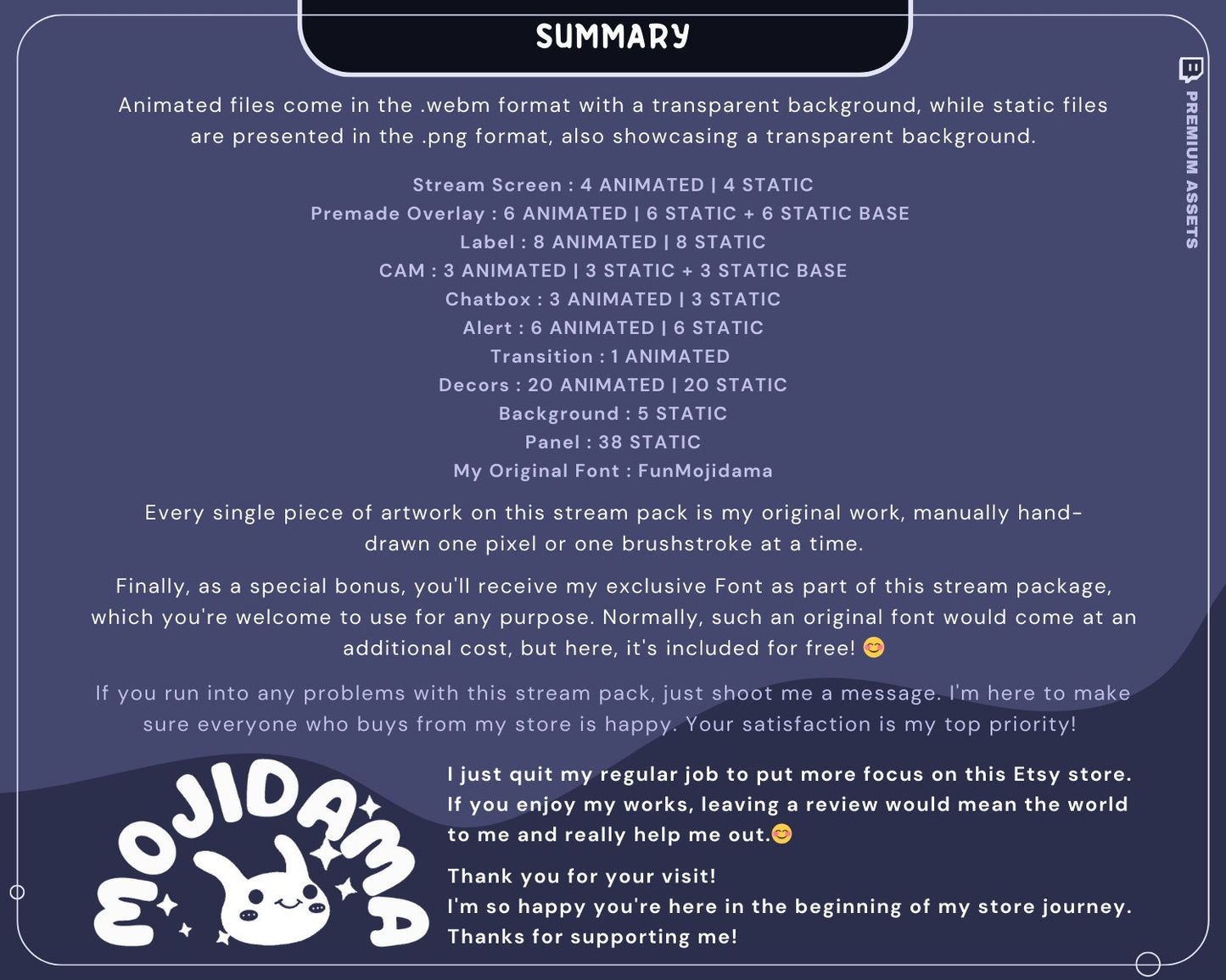 Cat Stream Animation Overlay Kitty Twitch Pack Cute Dark Spooky Animated Full Streaming Package Obs Streamlabs Aesthetic Lofi Vtuber Cozy