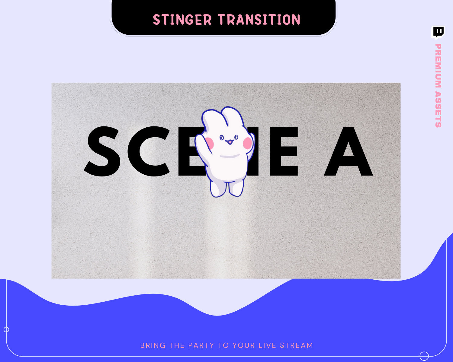 Designed for compatibility with Streamlabs and OBS, our Frog Twitch Stinger Transition is easy to set up and seamlessly integrates into your stream.