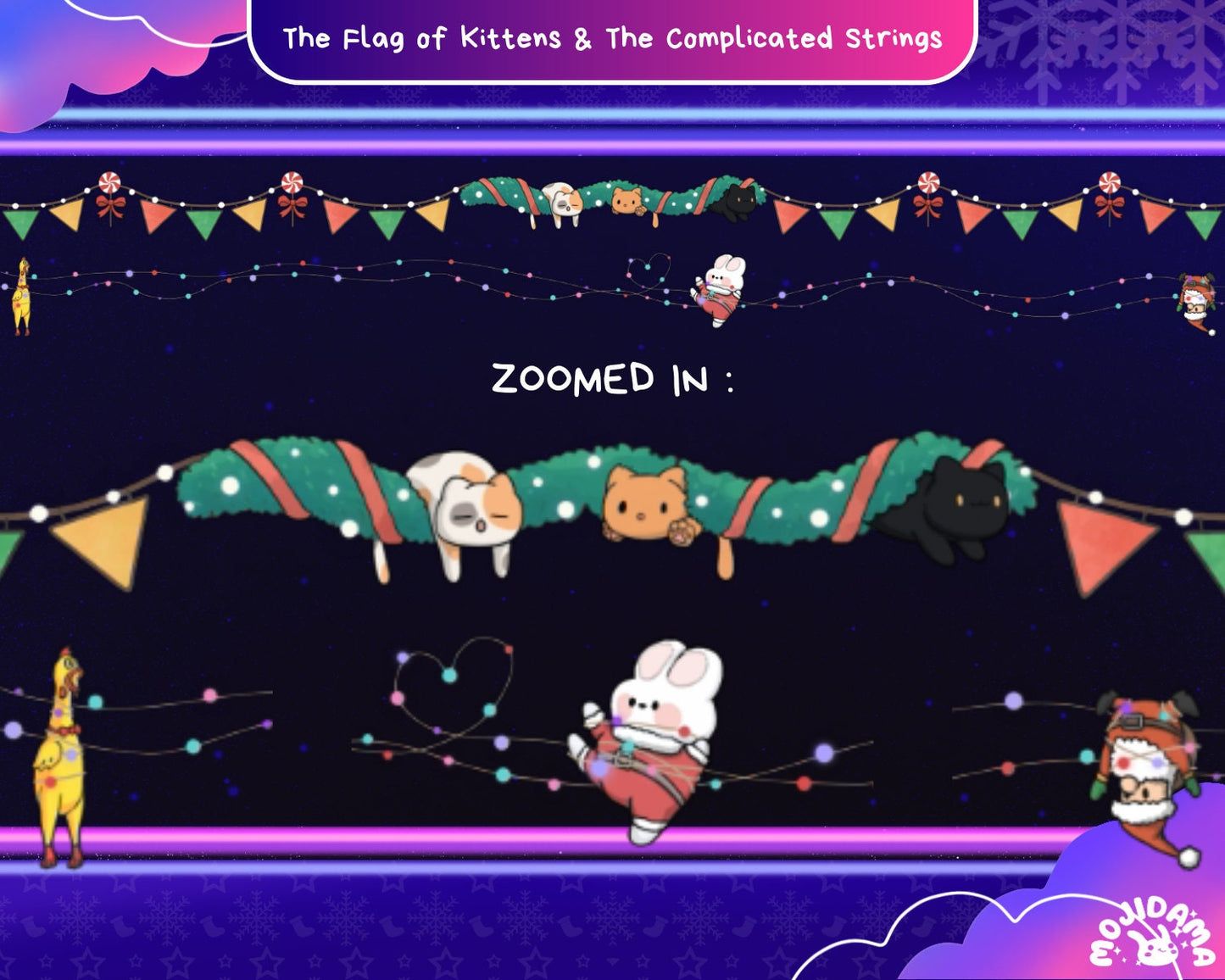 Capture the magic of the season with Twitch Xmas Animation, giving your stream a cheerful and animated twist.