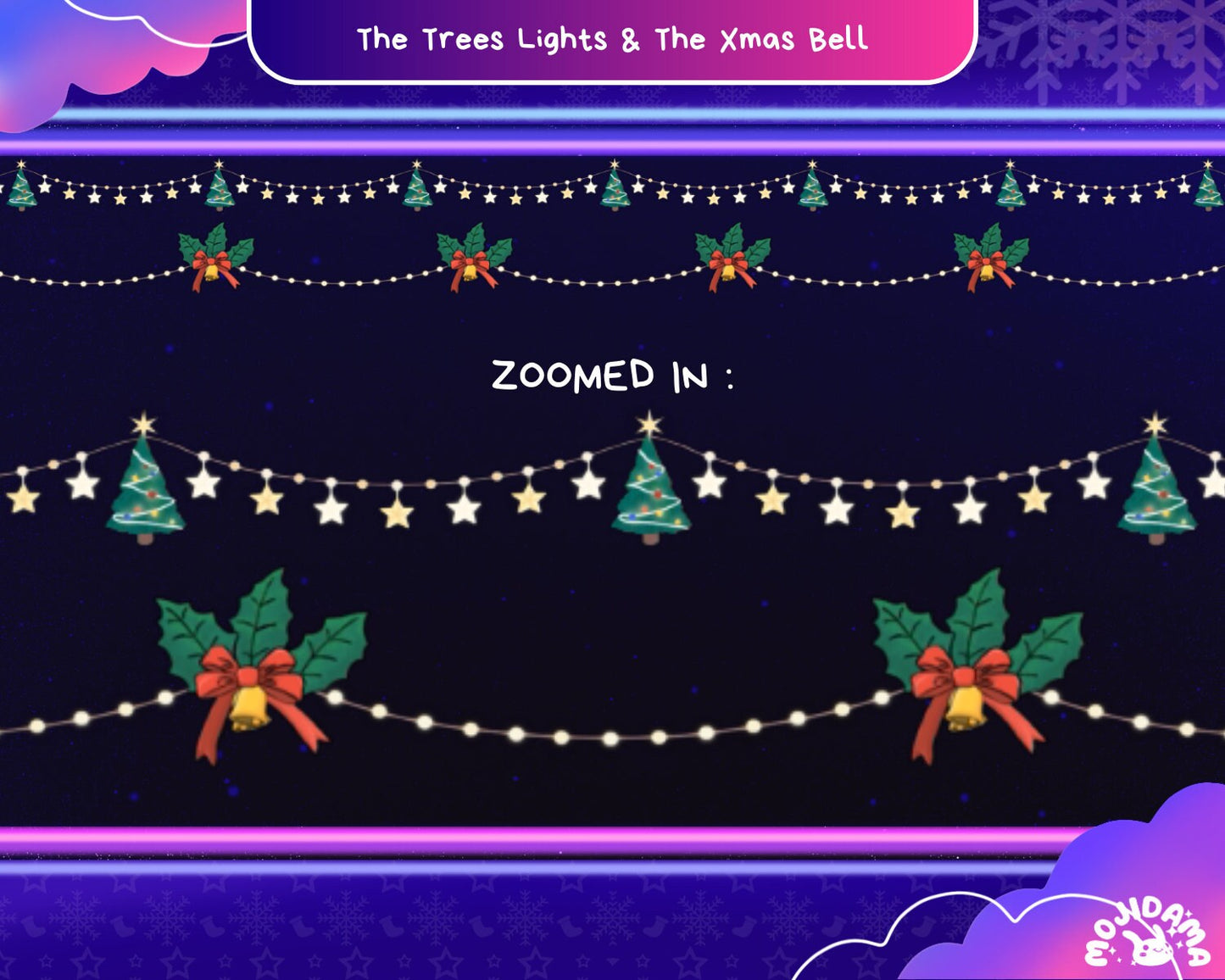 Transform your stream into a winter wonderland with Stream Christmas Light, spreading the joy of the season to your audience.