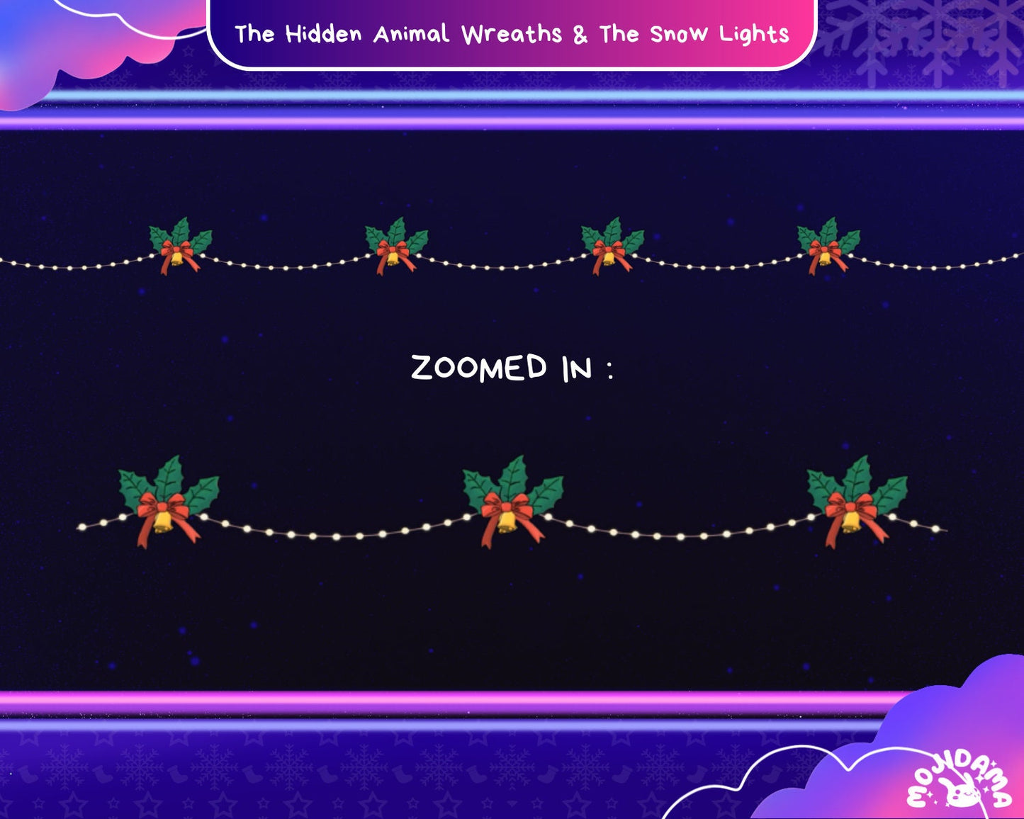 Embellish your Twitch content with the charm of Xmas overlays, transforming your stream into a holiday-themed delight.