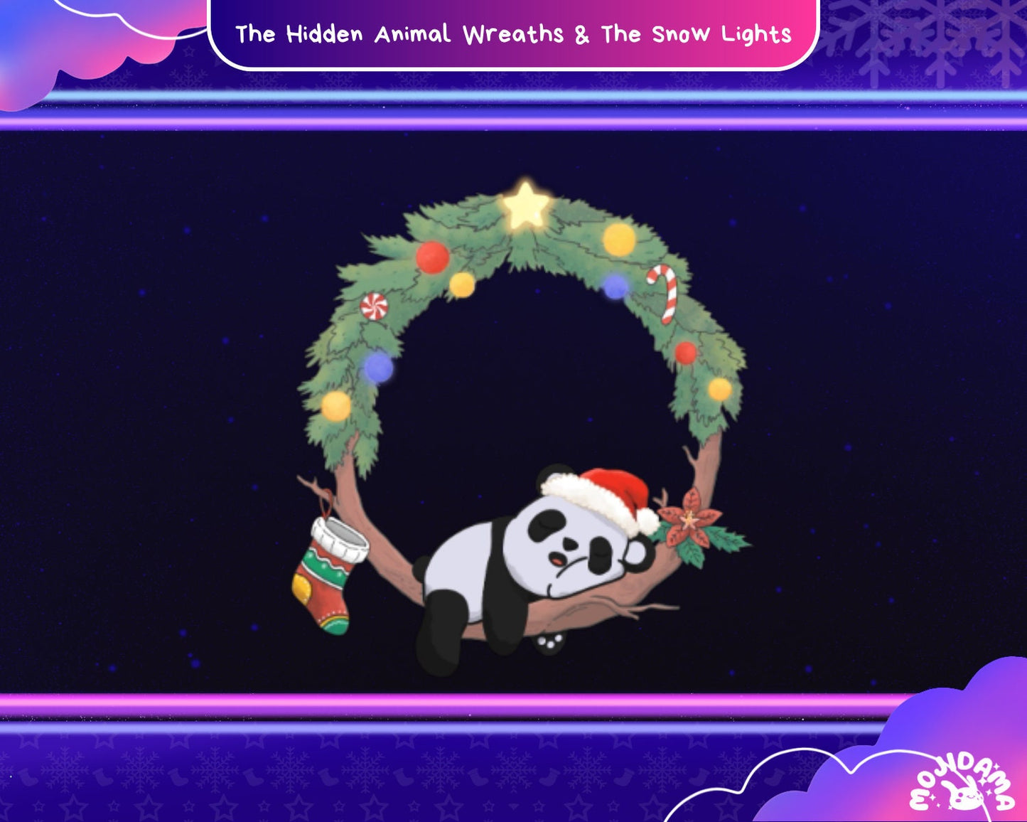 Turn your stream into a winter wonderland with stream Christmas lights, spreading joy and cheer to captivate your audience.