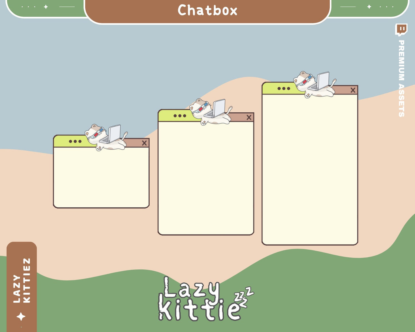 Level up your Twitch stream with our super cute Twitch Chatbox Overlay!