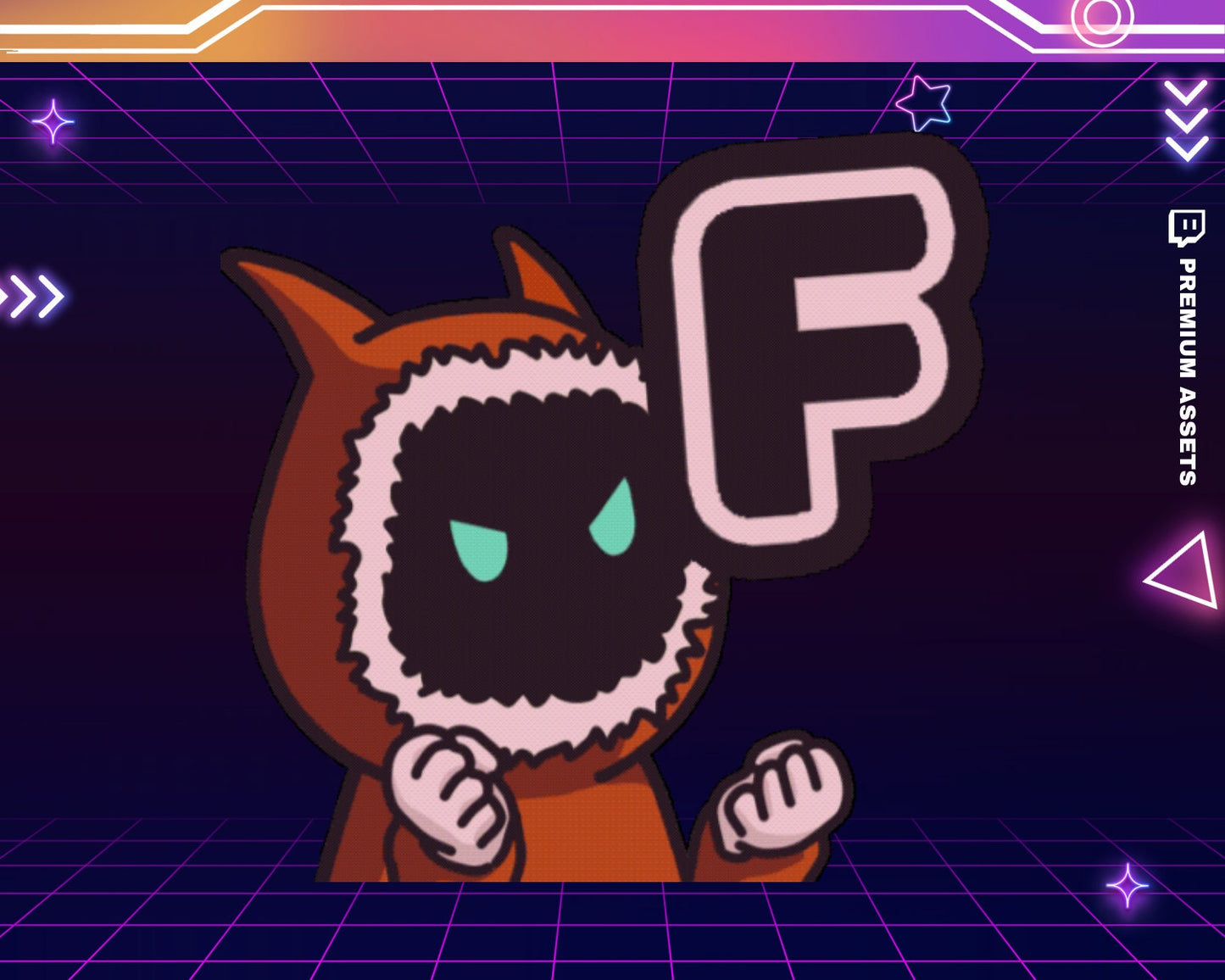 Animated Angry Ghost Twitch Emotes: Spooky Stream Overlay (Digital Download .ZIP File)
