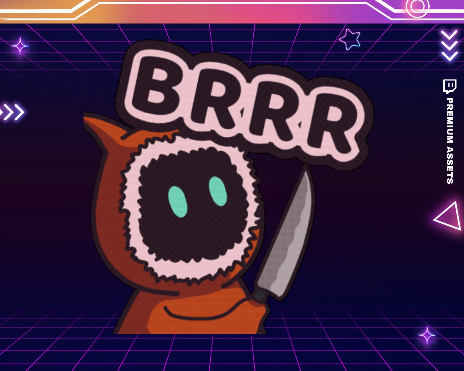 Brrr Twitch Emotes Ghost Animation Stream Shadow Ghost Spooky Halloween Cute Funny Dancing Animated Streaming Youtube Kick Discord Vtuber