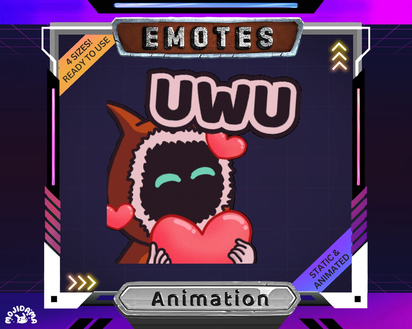 Uwu Twitch Emotes Ghost Animation Stream Cute Cat Spooky Halloween Funny Dancing Animated Streaming Youtube Kick Discord Vtuber Streamlabs