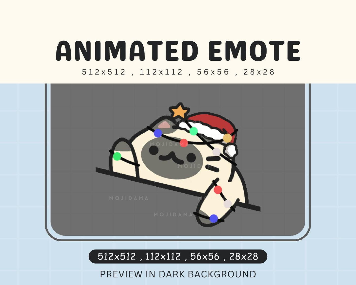 Kawaii OBS Vtuber Chibi Emote Kick Youtube Discord