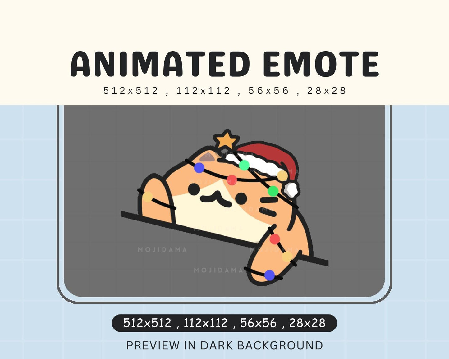 Emote For Streamers Vtuber Chibi Streaming Kick OBS Youtube Discord