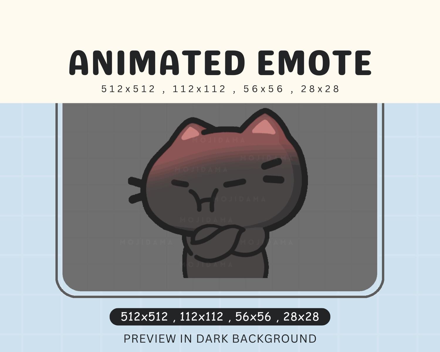 Emote Vtuber Streamer Live Streaming Youtube Discord Kick