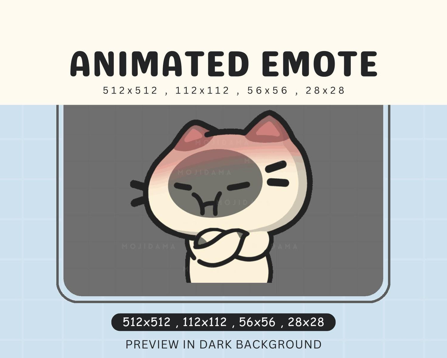 Kawaii Emote Vtuber Streamer Streaming Youtube Discord