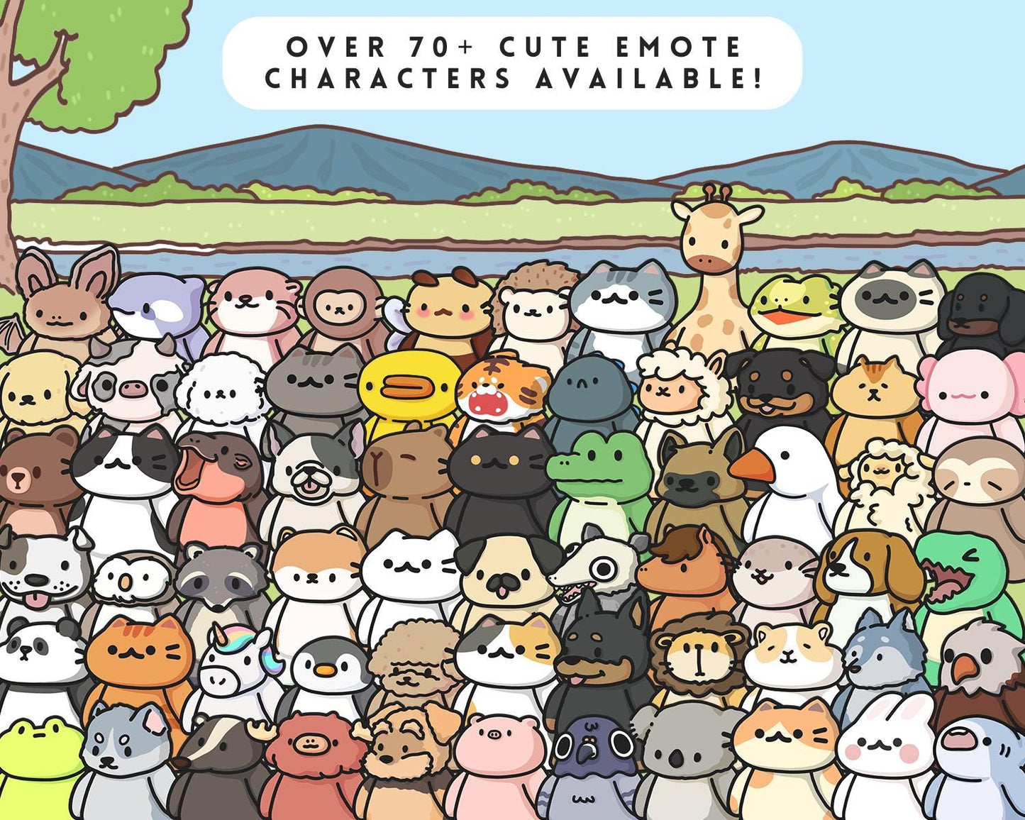Alpaca Twitch Emotes Animation Money Rich Cute Chibi Animated Cash Gun Kawaii Emote Vtuber Streamer Live Streaming Discord Funny Emot Stream