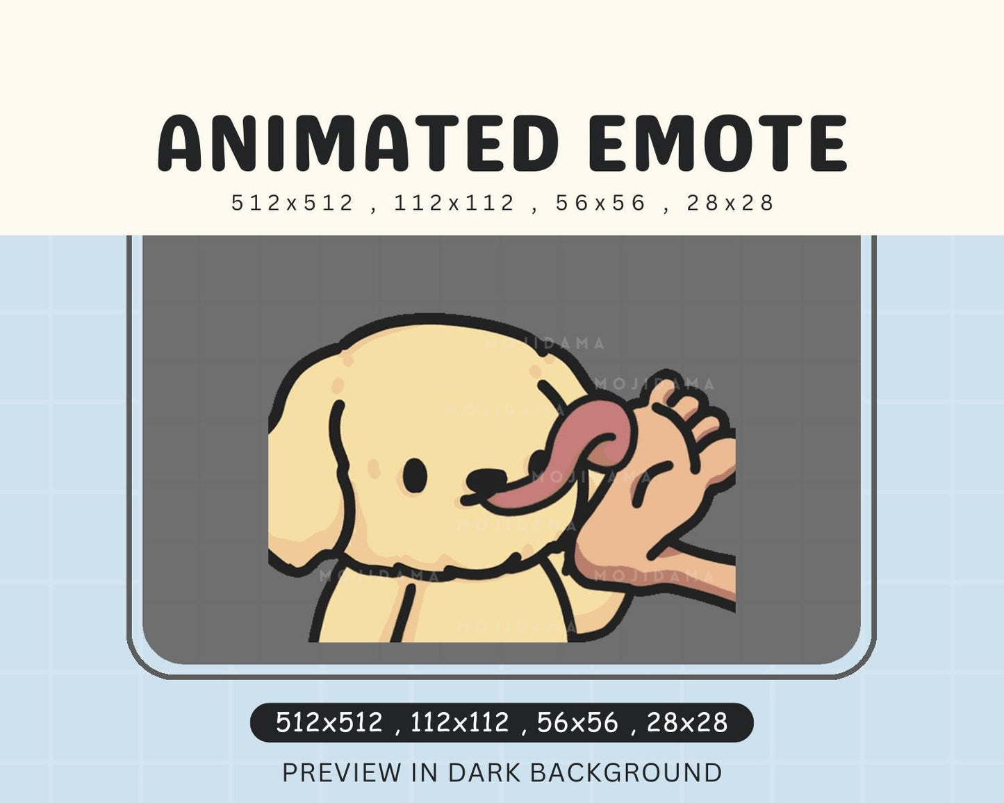 Vtuber Streamer Streaming Discord Emot Dogs
