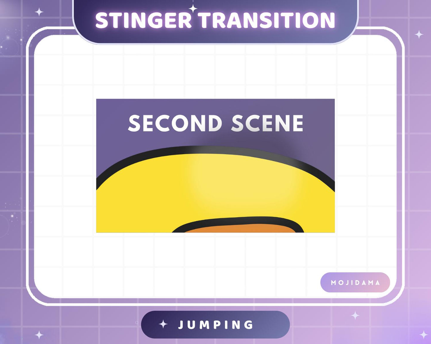 Duck Jumping Twitch Transition Stinger Obs Streamlabs Cute Jump Animation Gaming Switch Change Scene Screen Funny Kawaii Vtuber Kick Youtube