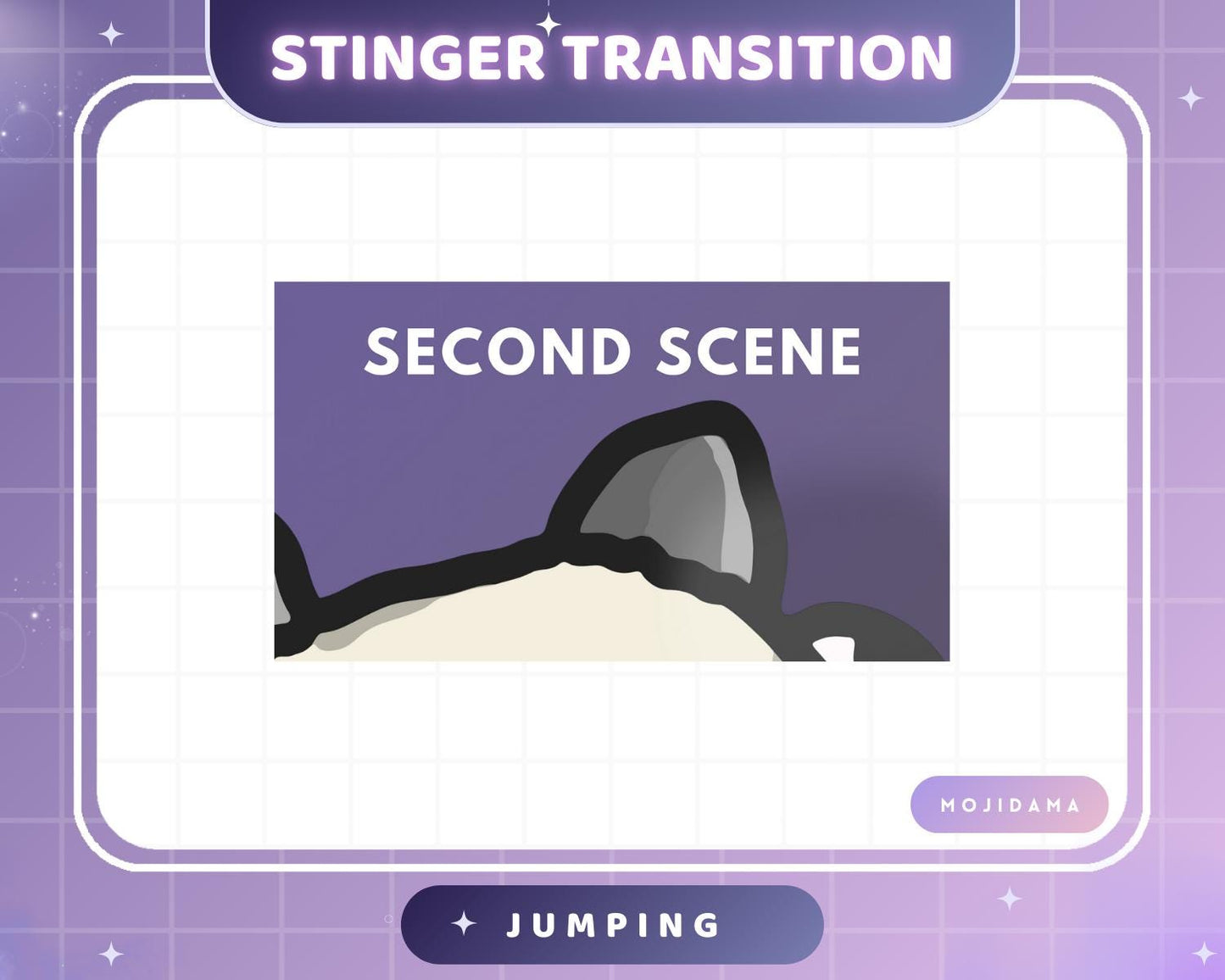 Possum Twitch Stinger Transition Jumping Animation Cute Rat Opossum Gaming Switch Change Scene Screen Kawaii Vtuber Youtube Obs Streamlabs