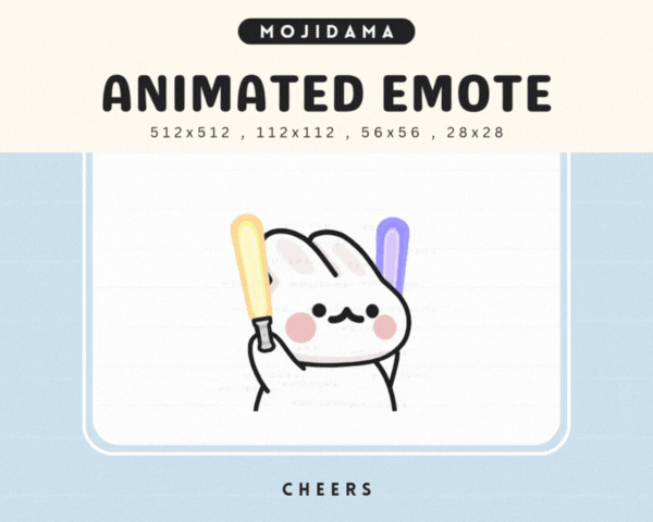 Bunny Cheers Emotes