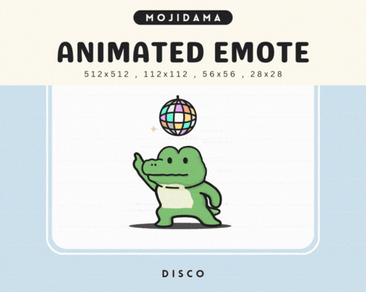 Croco Disco Emotes