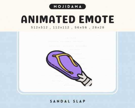 Mummy Sandal Slap Emotes