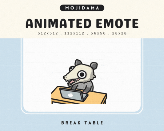 Possum Break Table Emotes