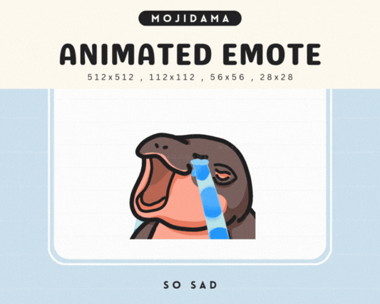 Hippo So Sad Emotes
