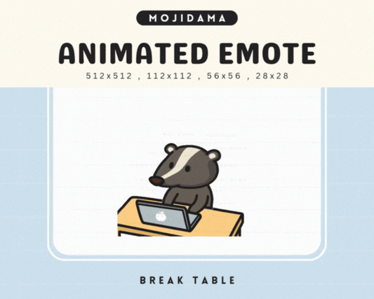 Skunks Break Table Emotes