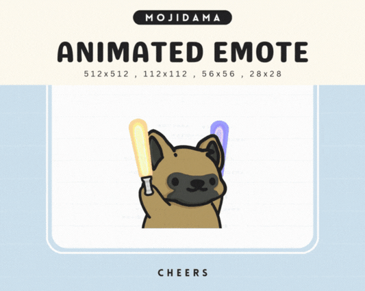 German Shepherd Cheers Emotes