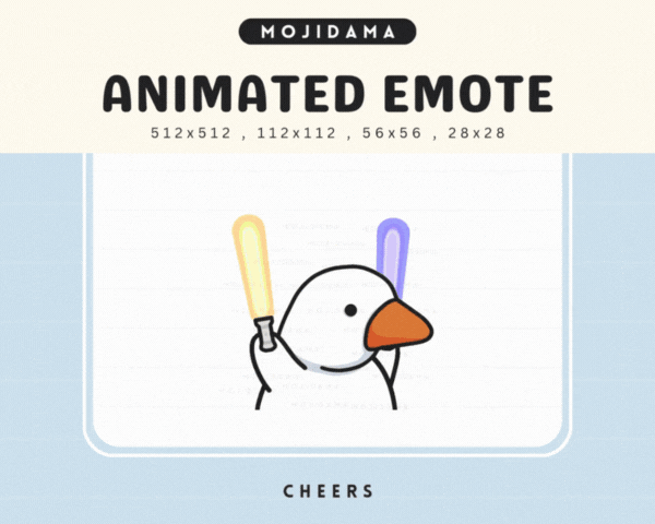Goose Cheers Emotes