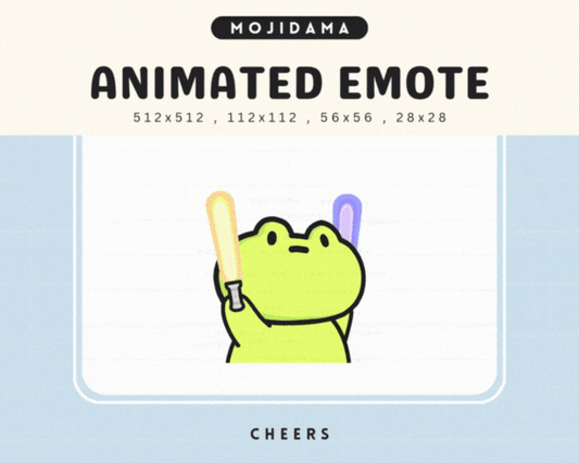 Frog Cheers Emotes