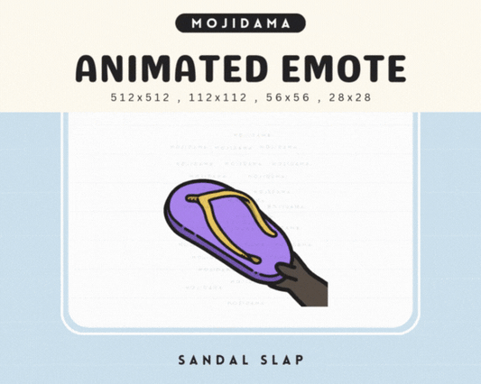 Skull Cat Sandal Slap Emotes