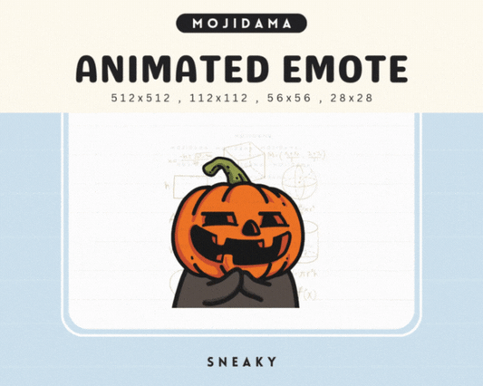 Pumpkin Sneaky Emotes