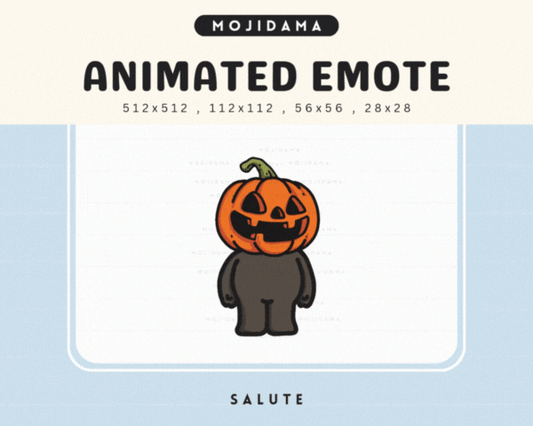 Pumpkin Salute Emotes