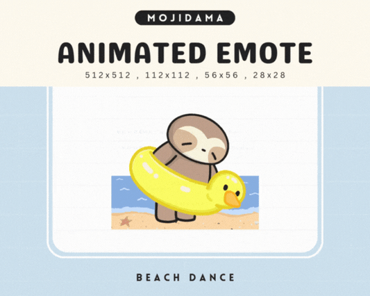 Sloth Beach Dance Emotes
