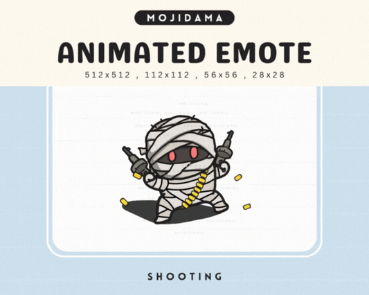 Mummy Shooting Emotes
