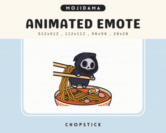 Skull Chopstick Emotes