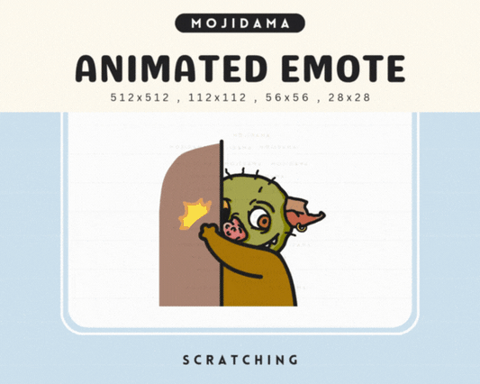 Goblin Scratchy Emotes