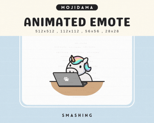Unicorn Smashing Emotes