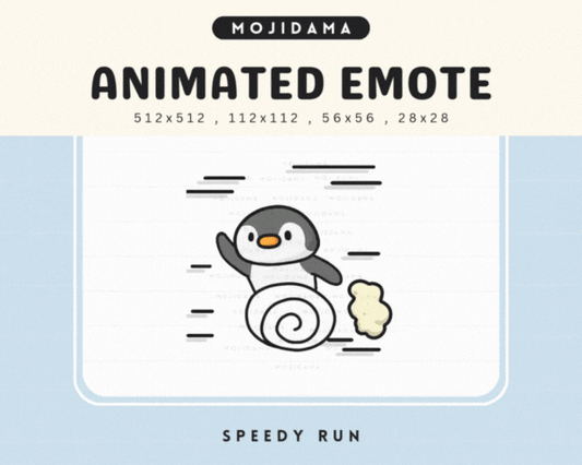 Penguin Speedy Run Emotes